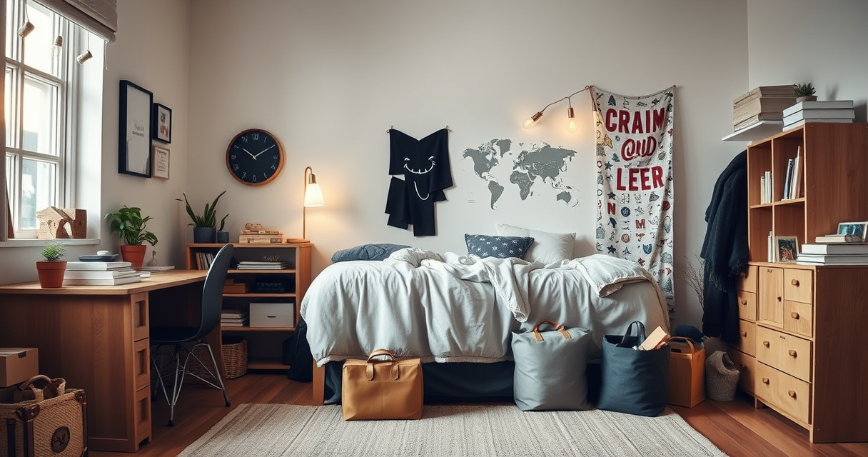 Off to college — dorm essentials