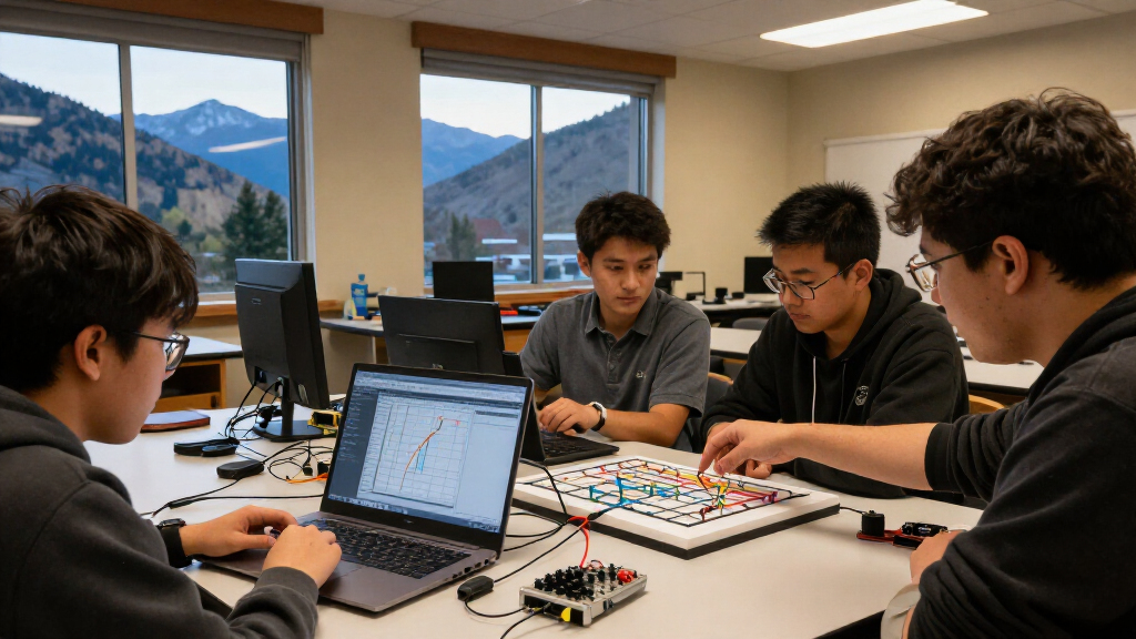 Colorado Students Joined A Google Hackathon To Tackle Energy Grid Challenges.