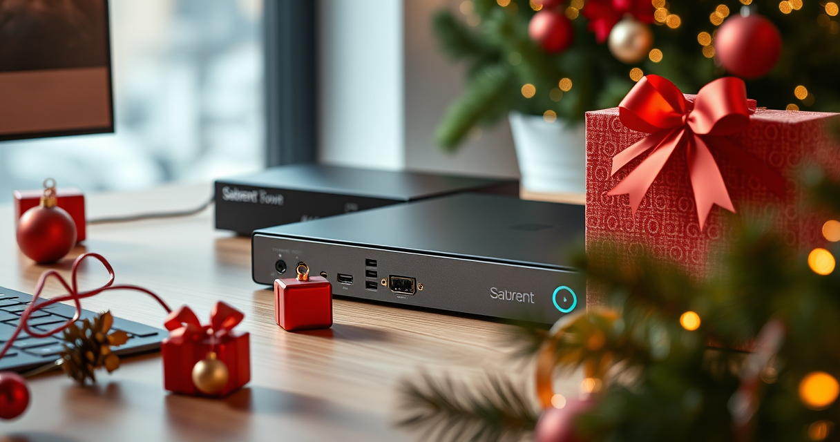 Sabrent Thunderbolt 4 KVM Switch: A Holiday Desk Upgrade